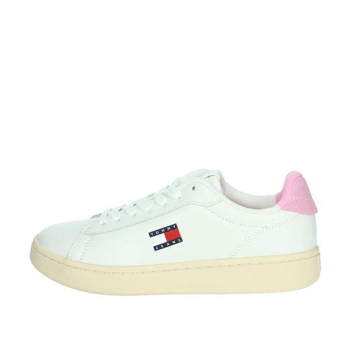 Tommy Hilfiger Donna Sneakers bassa EN0EN02815 Bianco/Rosa