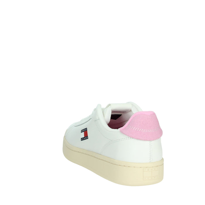 Tommy Hilfiger Donna Sneakers bassa EN0EN02815 Bianco/Rosa