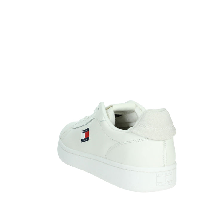 Tommy Hilfiger Uomo Sneakers bassa EM0EM01596 Bianco