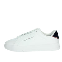 Tommy Hilfiger Uomo Sneakers bassa FM0FM05367 Bianco/Blu
