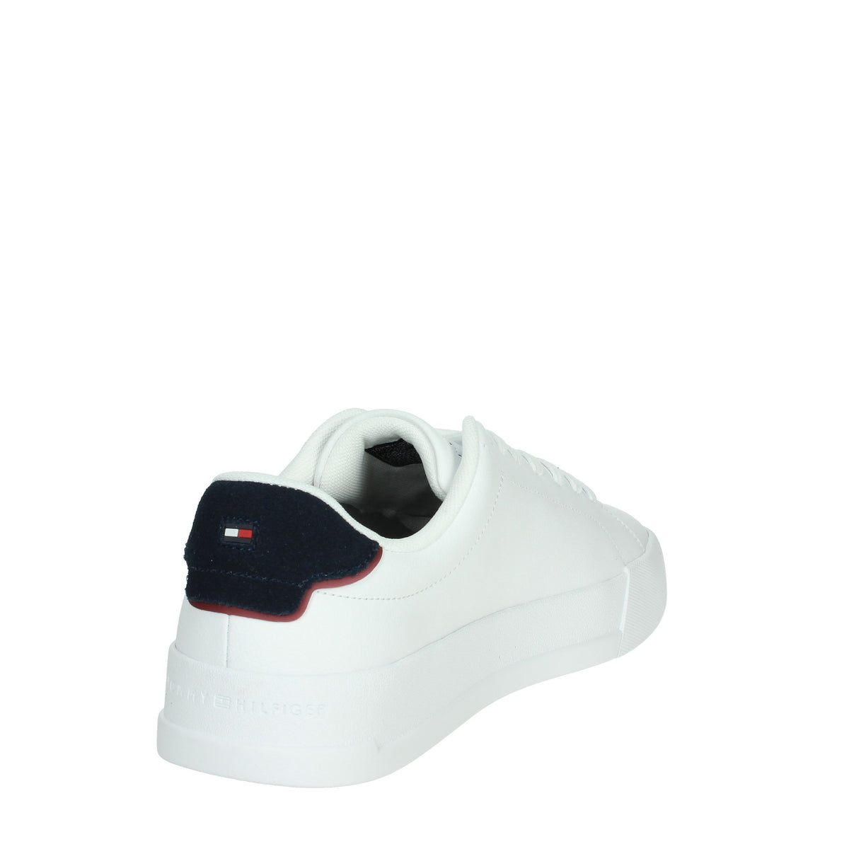 Tommy Hilfiger Uomo Sneakers bassa FM0FM05367 Bianco/Blu