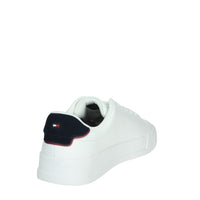 Tommy Hilfiger Uomo Sneakers bassa FM0FM05367 Bianco/Blu