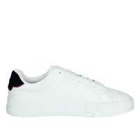 Tommy Hilfiger Uomo Sneakers bassa FM0FM05367 Bianco/Blu