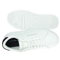 Tommy Hilfiger Uomo Sneakers bassa FM0FM05367 Bianco/Blu