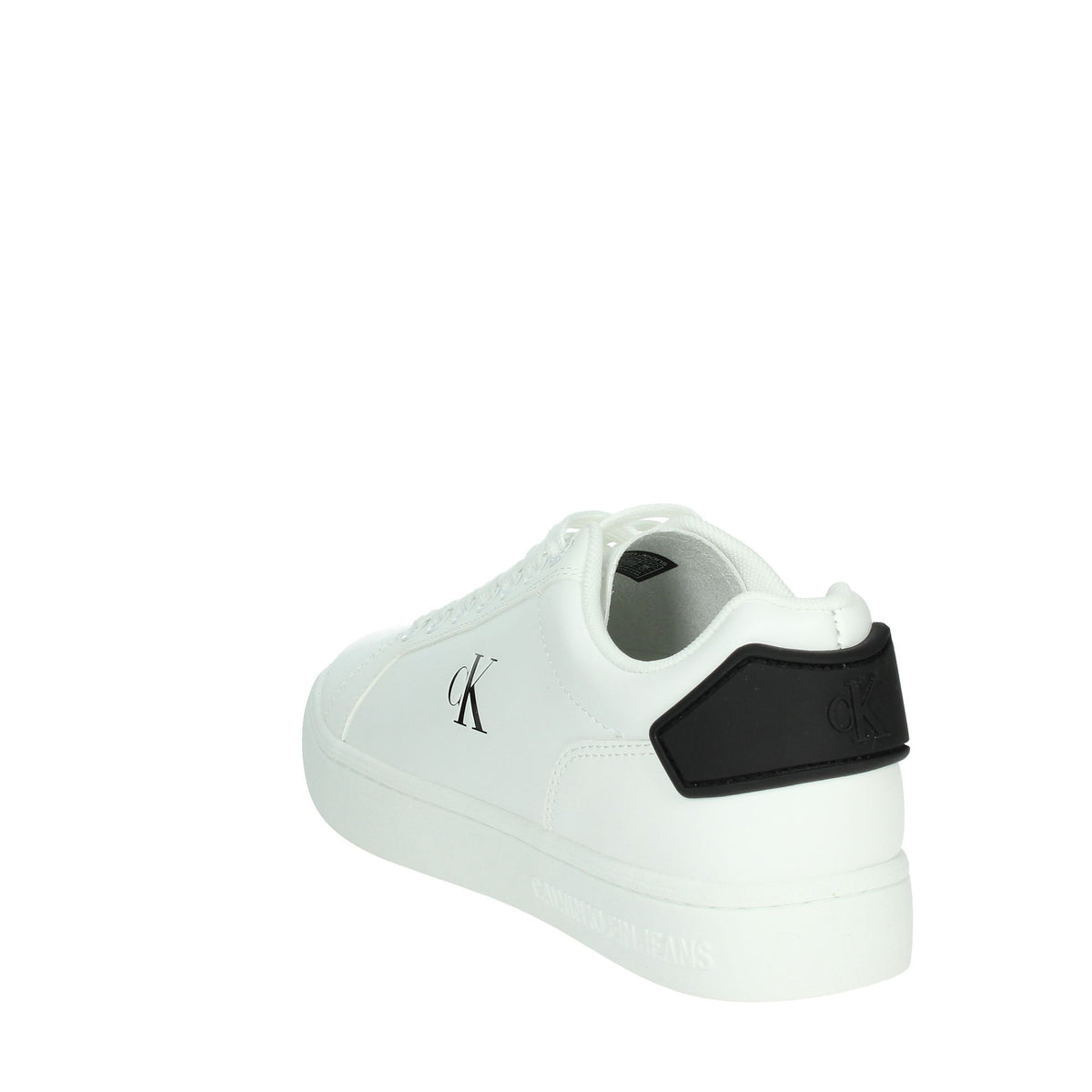 CALVIN KLEIN JEANS Uomo Sneakers bassa YM0YM01297 Bianco/Nero