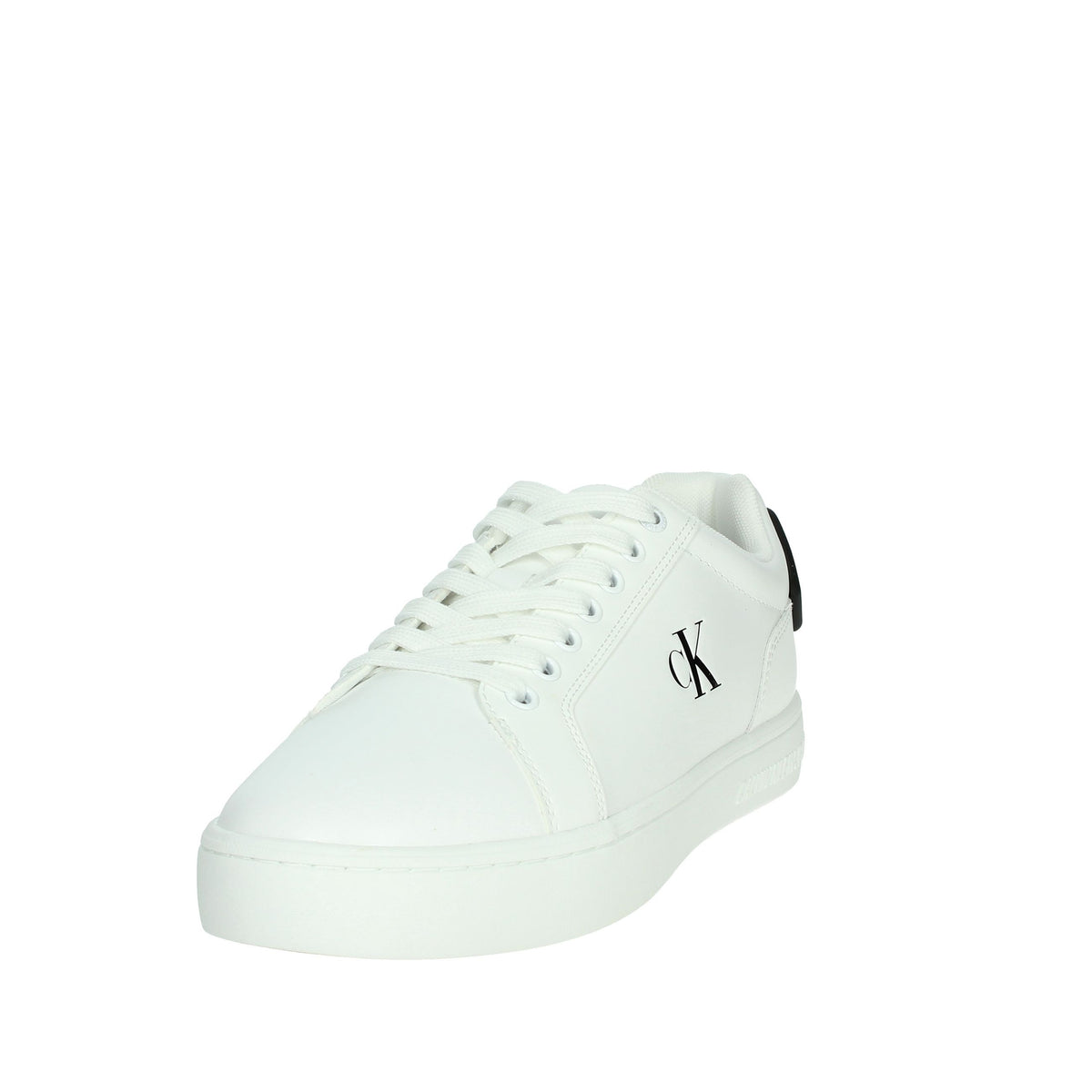 CALVIN KLEIN JEANS Uomo Sneakers bassa YM0YM01297 Bianco/Nero