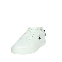 CALVIN KLEIN JEANS Uomo Sneakers bassa YM0YM01297 Bianco/Nero