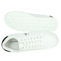 CALVIN KLEIN JEANS Uomo Sneakers bassa YM0YM01297 Bianco/Nero