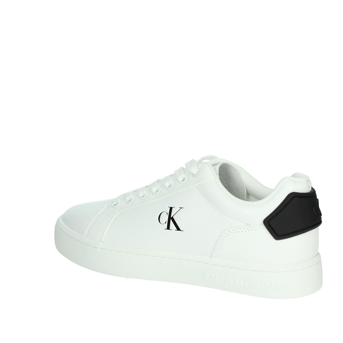 CALVIN KLEIN JEANS Uomo Sneakers bassa YM0YM01297 Bianco/Nero