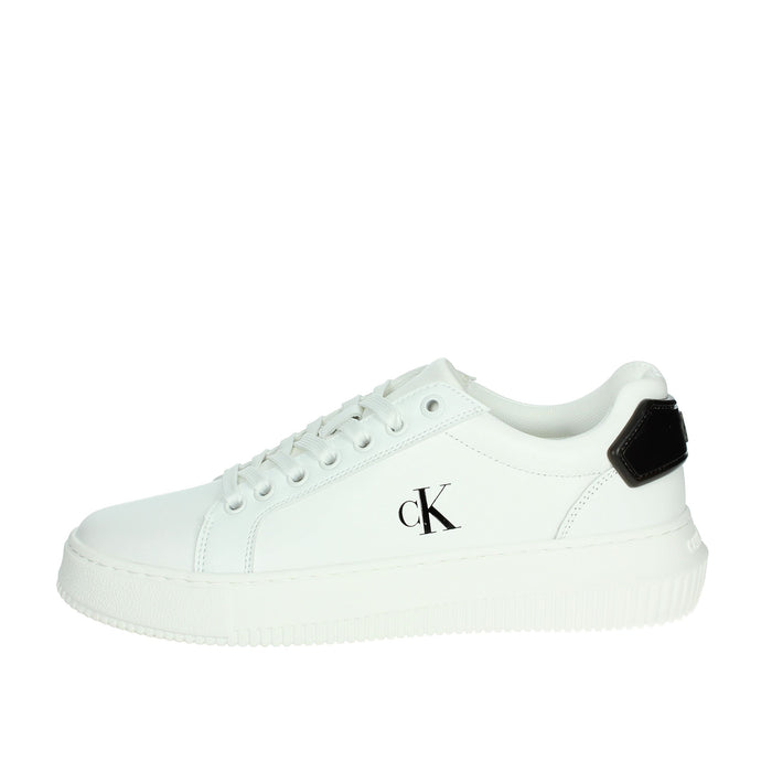 CALVIN KLEIN JEANS Donna Sneakers bassa YW0YW01846 Bianco/Nero