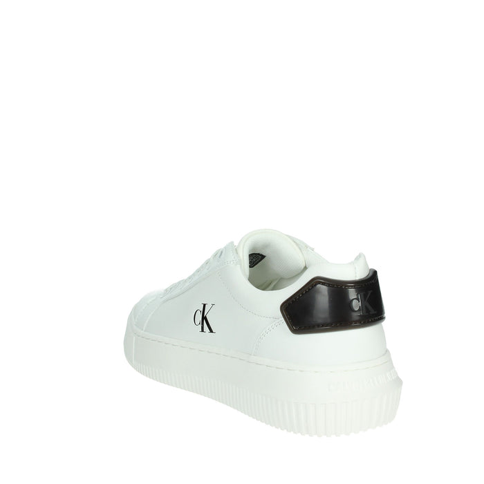 CALVIN KLEIN JEANS Donna Sneakers bassa YW0YW01846 Bianco/Nero