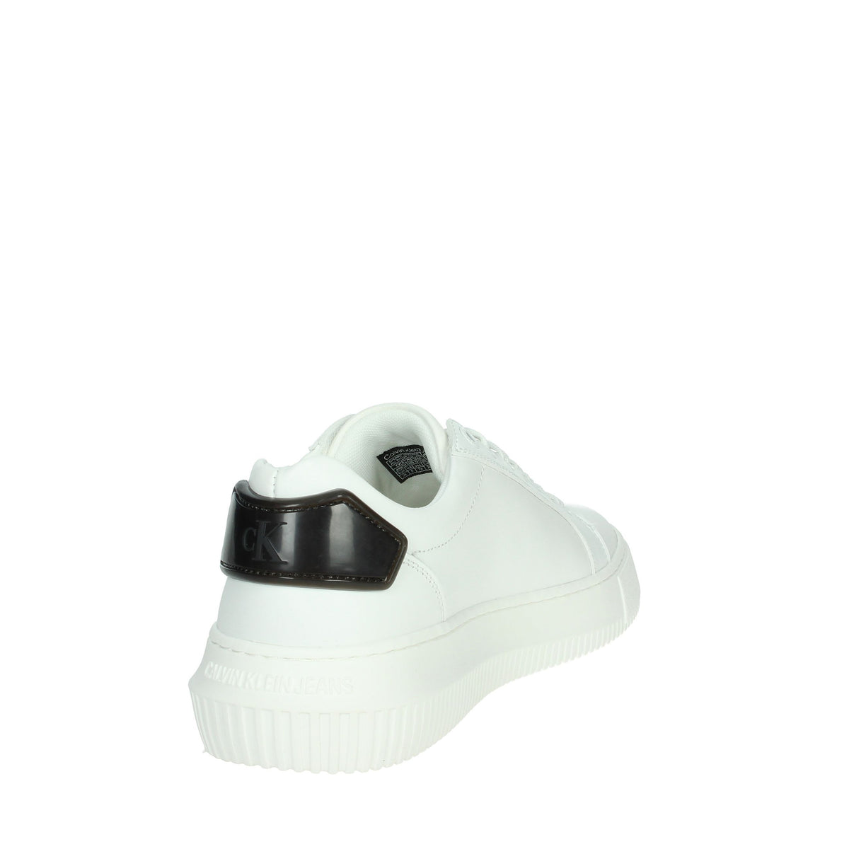 CALVIN KLEIN JEANS Donna Sneakers bassa YW0YW01846 Bianco/Nero