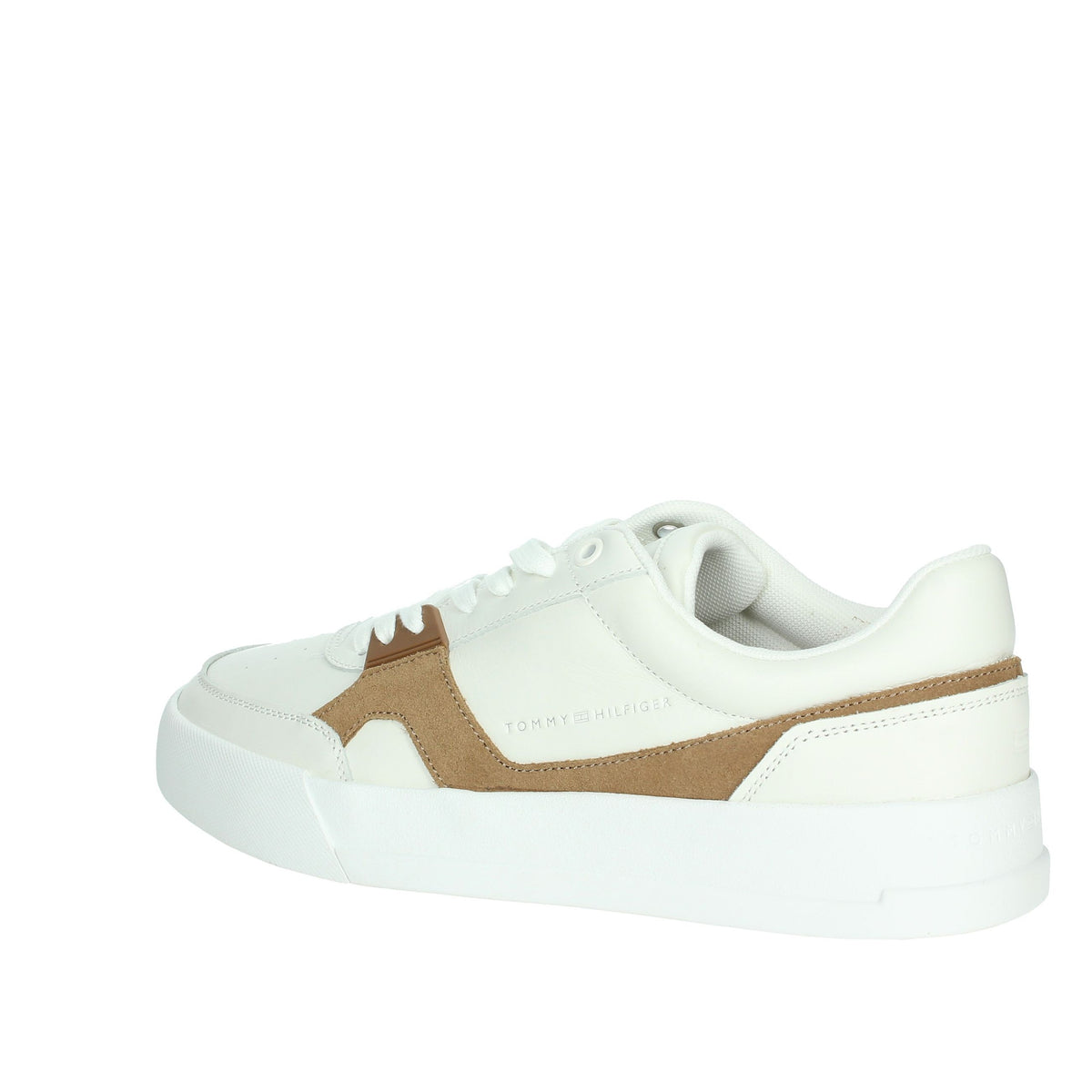 Tommy Hilfiger Uomo Sneakers bassa FM0FM05551 Panna