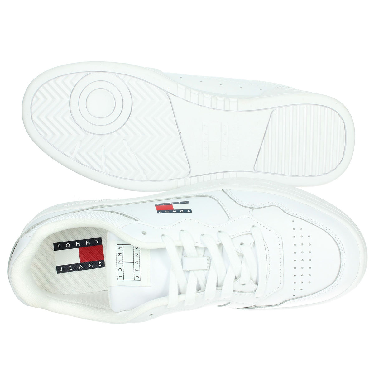 Tommy Hilfiger Uomo Sneakers bassa EM0EM01443 Bianco