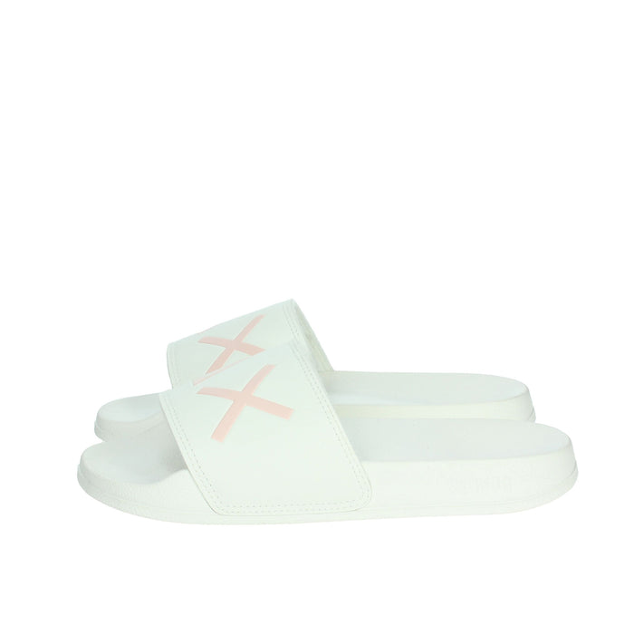 SUN68 Donna Ciabatte basse X35204 Bianco