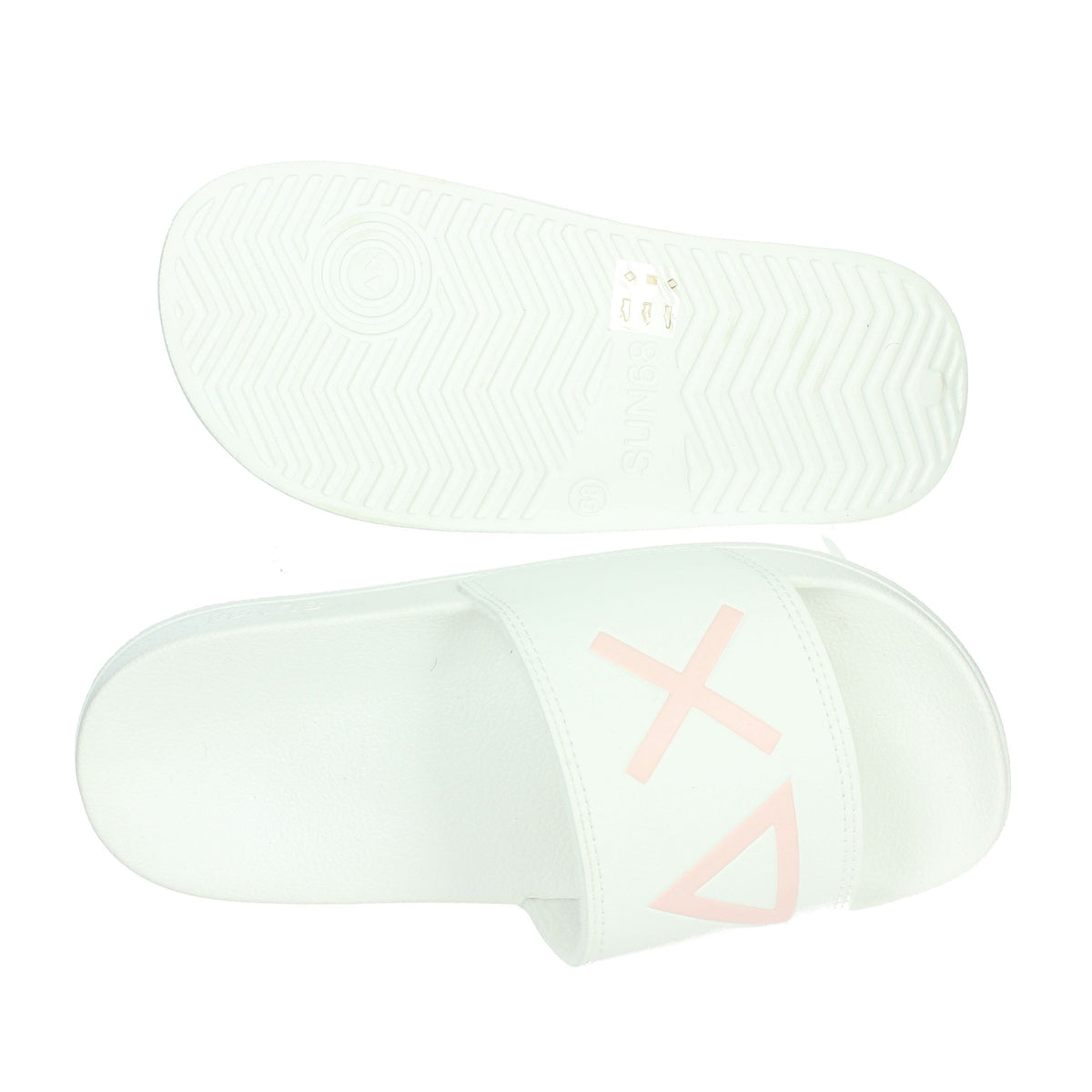SUN68 Donna Ciabatte basse X35204 Bianco