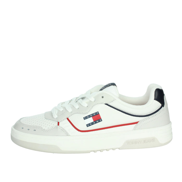 Tommy Hilfiger Uomo Sneakers bassa EM0EM01585 Ghiaccio