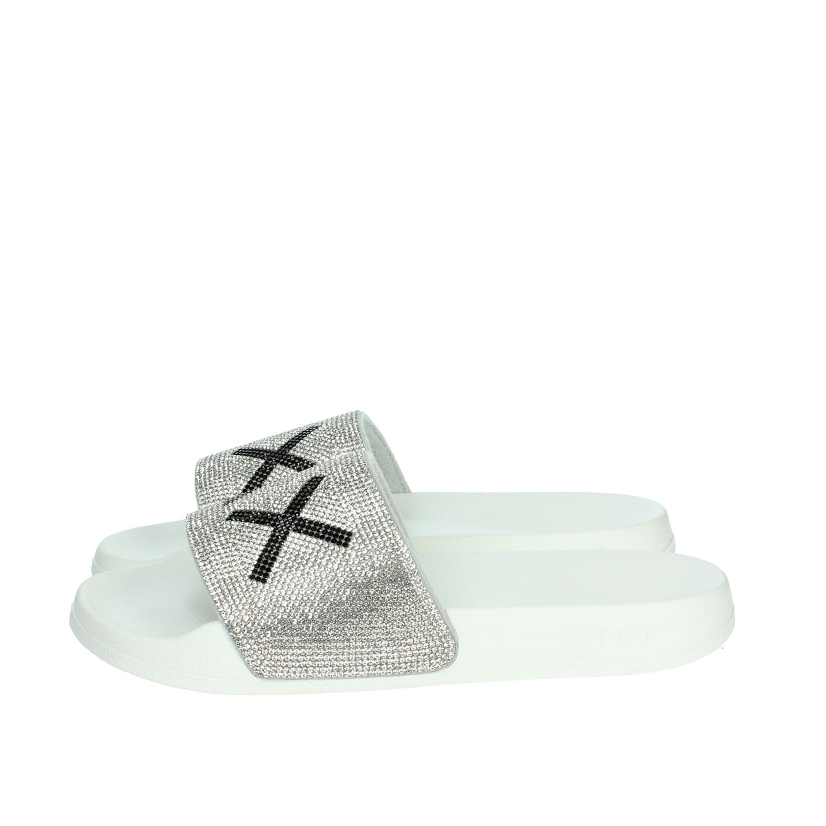 SUN68 Donna Ciabatte basse X35205 Bianco