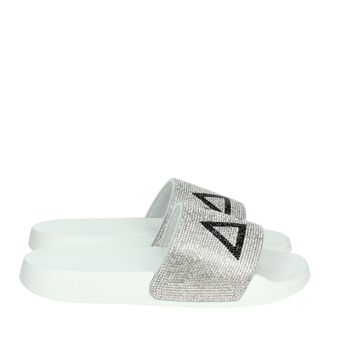 SUN68 Donna Ciabatte basse X35205 Bianco