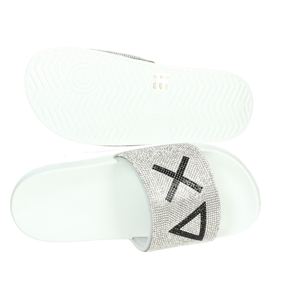 SUN68 Donna Ciabatte basse X35205 Bianco