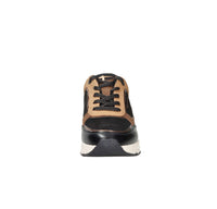 Tamaris Donna Sneakers bassa 1-23768-45 Nero/Cuoio