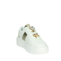 BRACCIALINI Donna Sneakers bassa BA126 Bianco/Oro