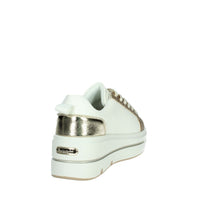 BRACCIALINI Donna Sneakers bassa BA139 Bianco/Oro