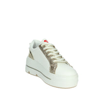 BRACCIALINI Donna Sneakers bassa BA139 Bianco/Oro