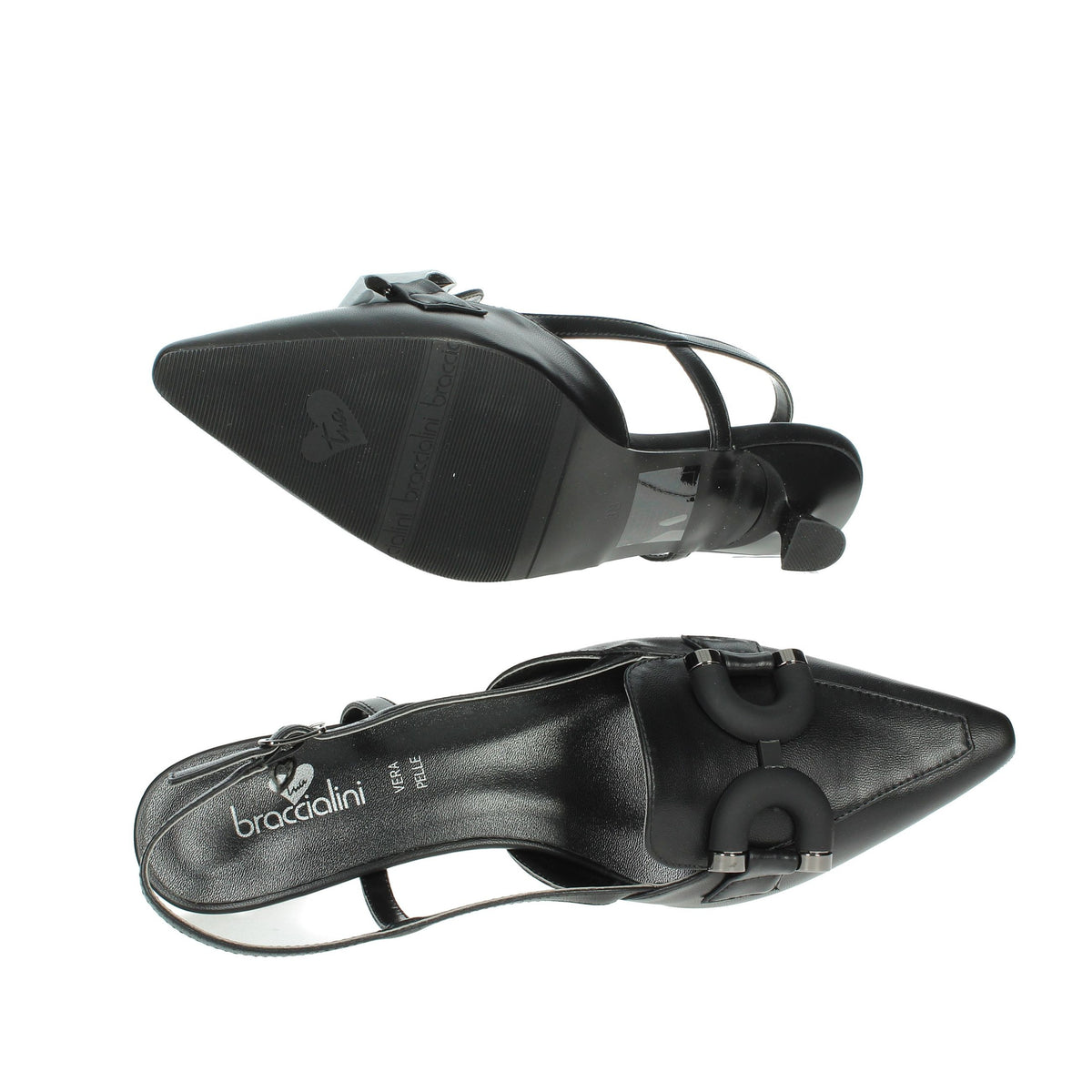 BRACCIALINI Donna Slingback BA26 Nero