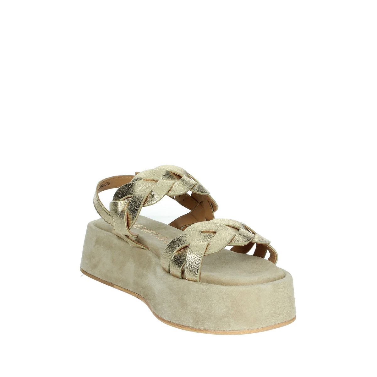 JANET & JANET Donna Sandali con zeppa J-120 Oro