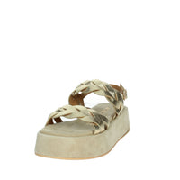 JANET & JANET Donna Sandali con zeppa J-120 Oro