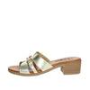 Sapore di Mare Donna Ciabatta con tacco 16379 Platino