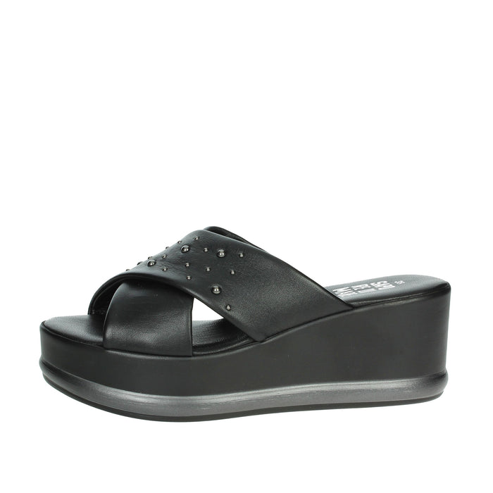 SAPORE DI MARE Donna Ciabatte con zeppa 16459 Nero