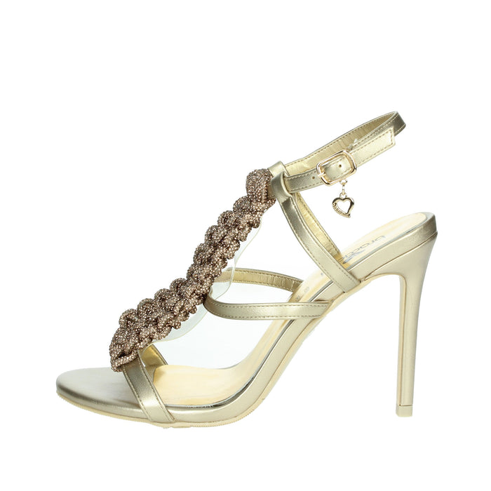 BRACCIALINI Donna Sandali con tacco BA8 Oro