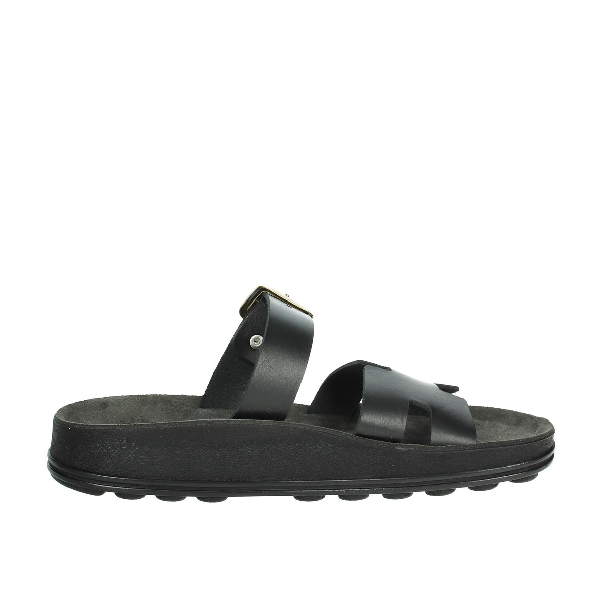 FANTASY SANDALS Donna Ciabatte basse S351 LUCIA Nero