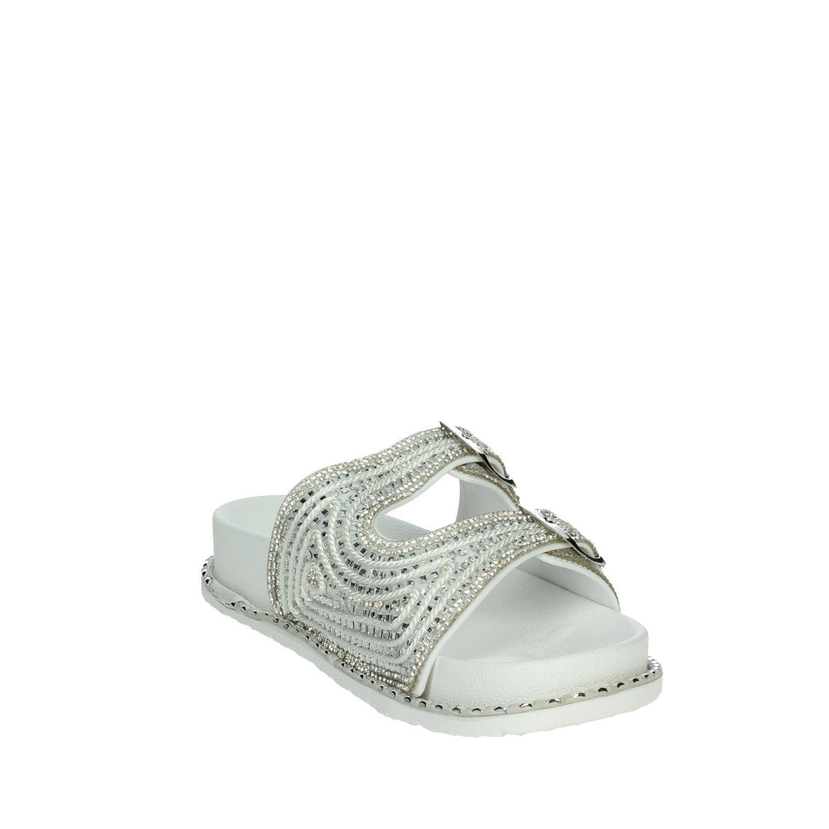 SOLO SOPRANI Donna Ciabatte basse SSW519N88 Bianco
