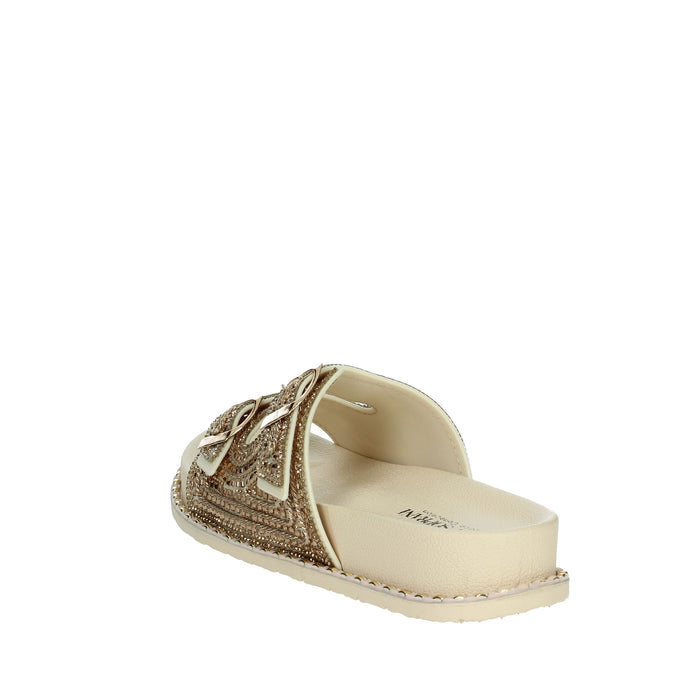 SOLO SOPRANI Donna Ciabatte basse SSW519N88 Oro