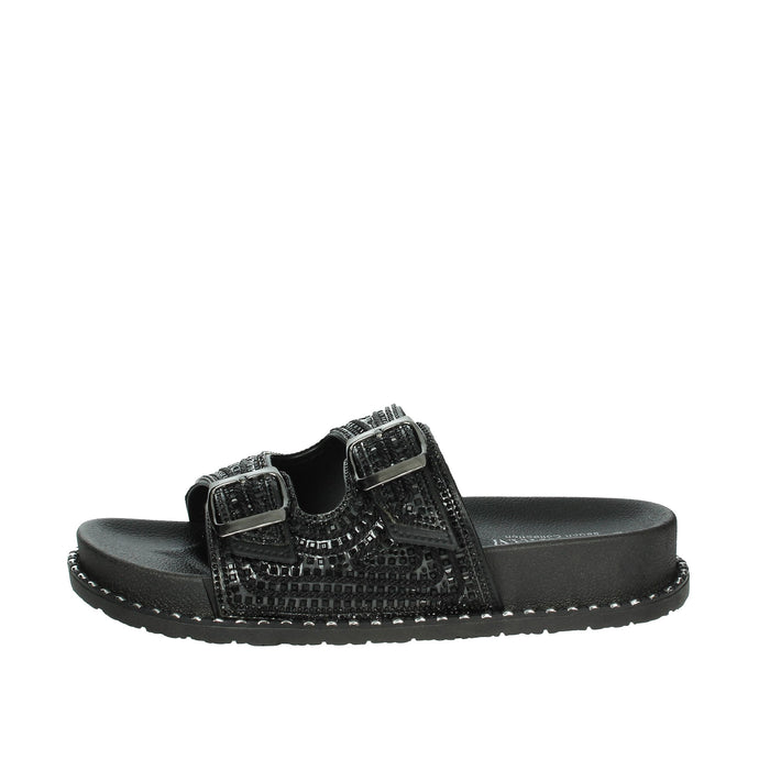 SOLO SOPRANI Donna Ciabatte basse SSW519N88 Nero