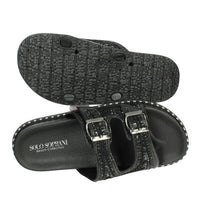 SOLO SOPRANI Donna Ciabatte basse SSW519N88 Nero