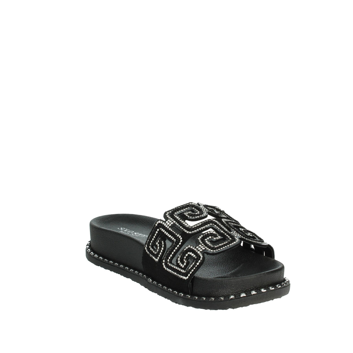 SOLO SOPRANI Donna Ciabatte basse SSW519N89 Nero