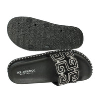 SOLO SOPRANI Donna Ciabatte basse SSW519N89 Nero