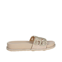 SOLO SOPRANI Donna Ciabatte basse SSW519N89 Beige