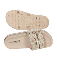 SOLO SOPRANI Donna Ciabatte basse SSW519N89 Beige