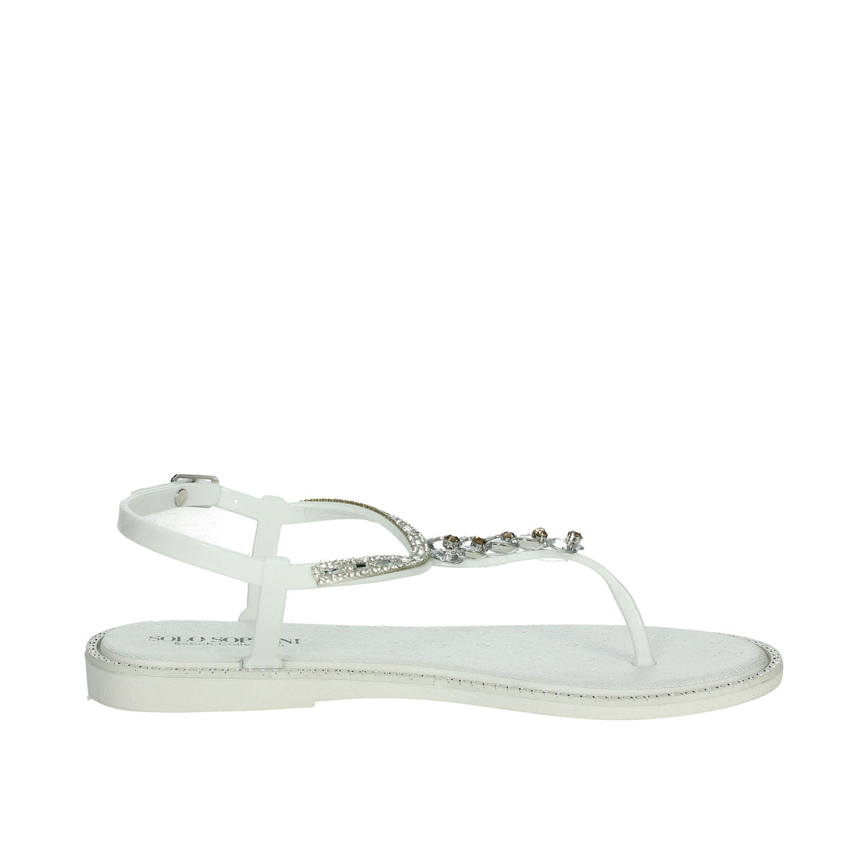 SOLO SOPRANI Donna Infradito SSW519N67 Bianco