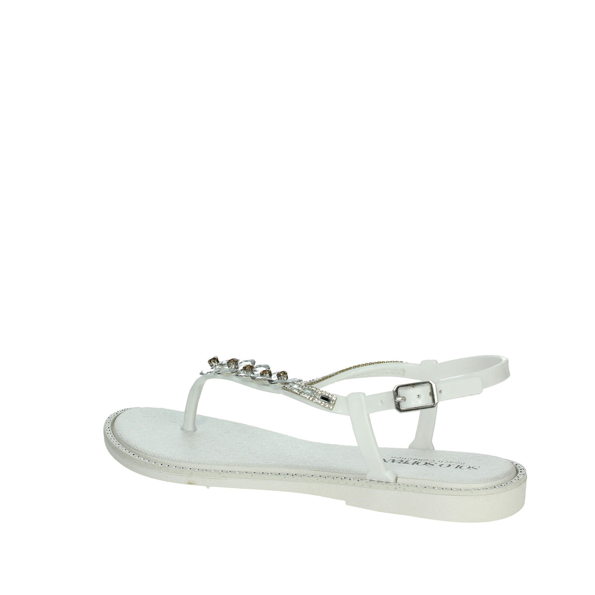 SOLO SOPRANI Donna Infradito SSW519N67 Bianco
