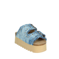 COLORS OF CALIFORNIA Donna Ciabatte con zeppa HC.BES41 Jeans