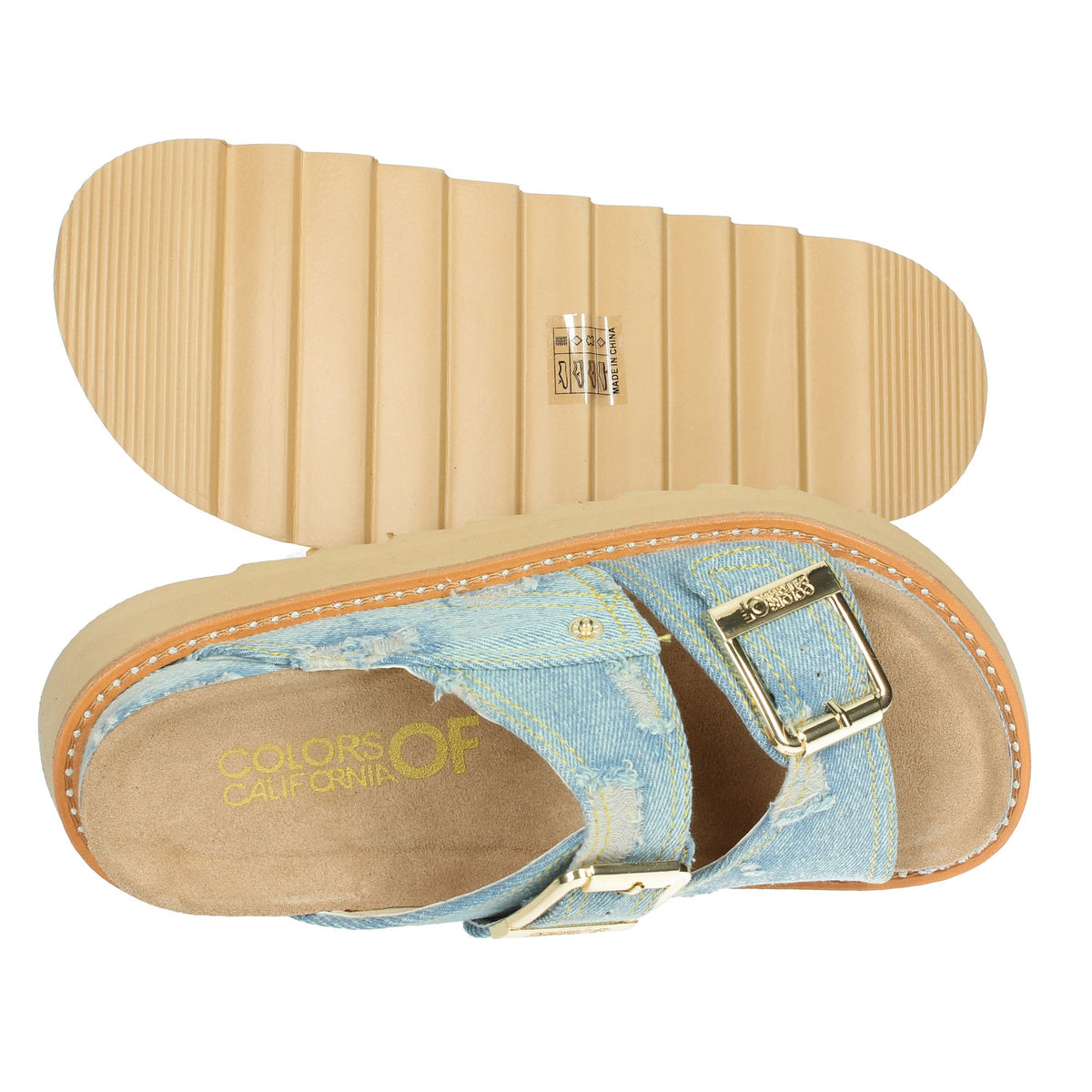 COLORS OF CALIFORNIA Donna Ciabatte basse HC.STORMY60 Jeans