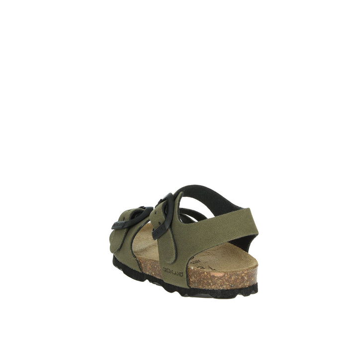 GRUNLAND Bambini e ragazzi Sandali bassi SB0634-40 Verdone