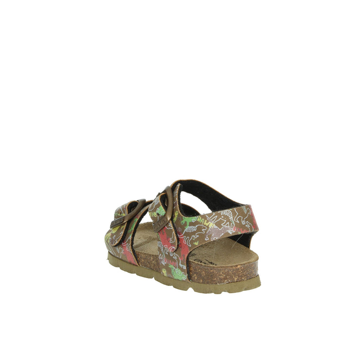 GRUNLAND Bambini e ragazzi Sandali bassi SB1149-40 Marrone