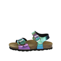 GRUNLAND Bambine e ragazze Sandali bassi SB0646-40 Viola